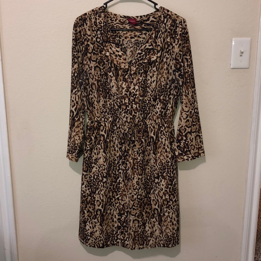 Merona animal print dress